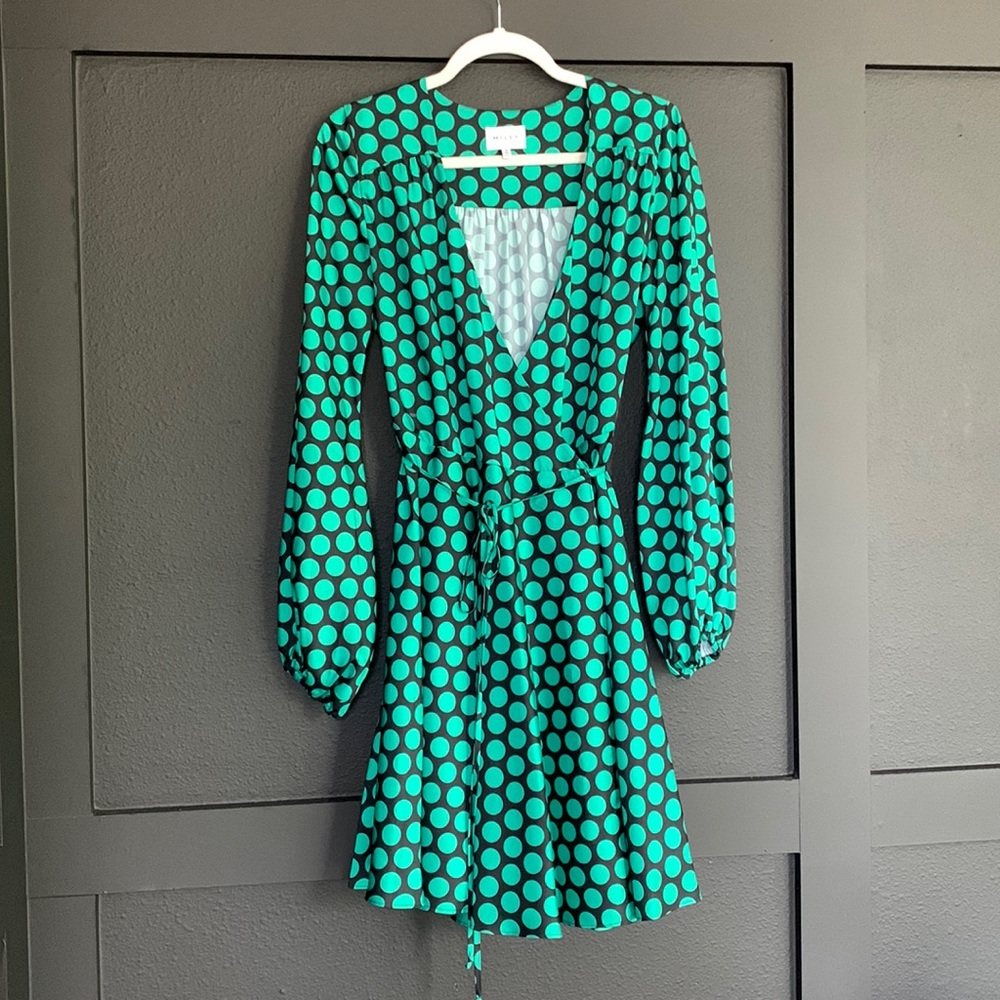 Milly wrap dress size S